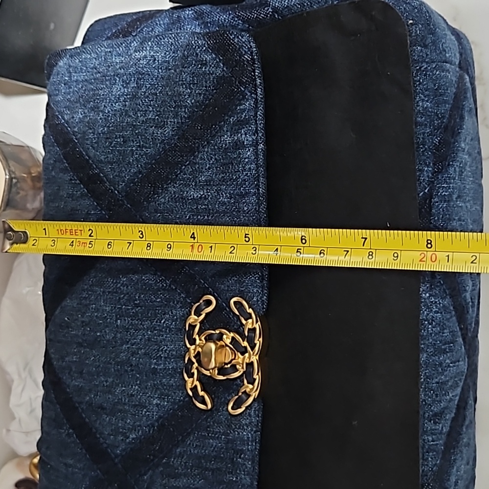 BNIB Chanel Denim 19 Flap - Picture 11 of 14